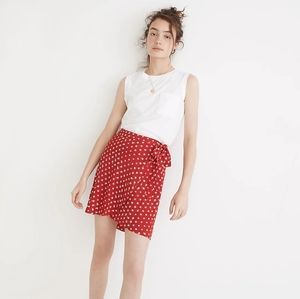 Madewell Mini Wrap Skirt